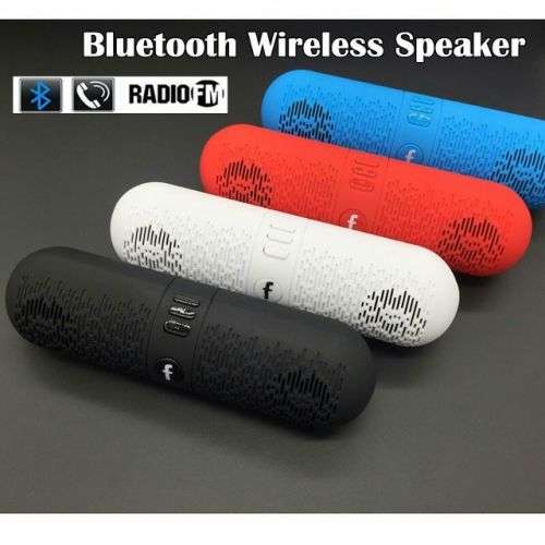 Capsule High Quality Wireless Bluetooth Speakers - Black