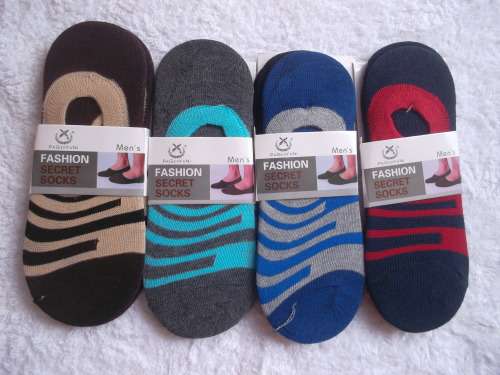 12 Pack - No Show Non Slip Cotton Socks