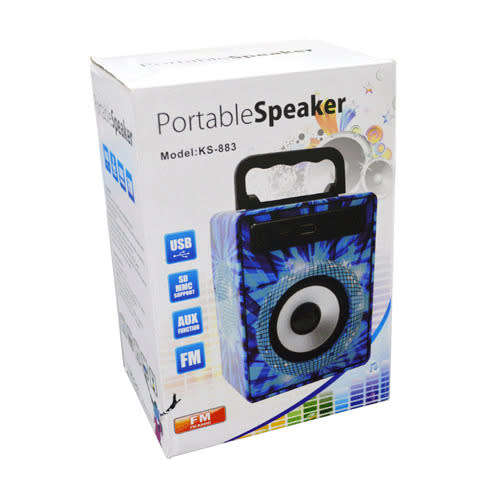KS-883 Bluetooth Speaker With RADIO FM /USB/ SD / AUX