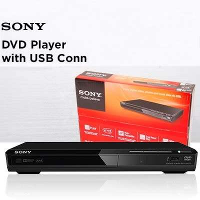 Sony Ultra Thin Dustproof DVD Player DVP-SR370
