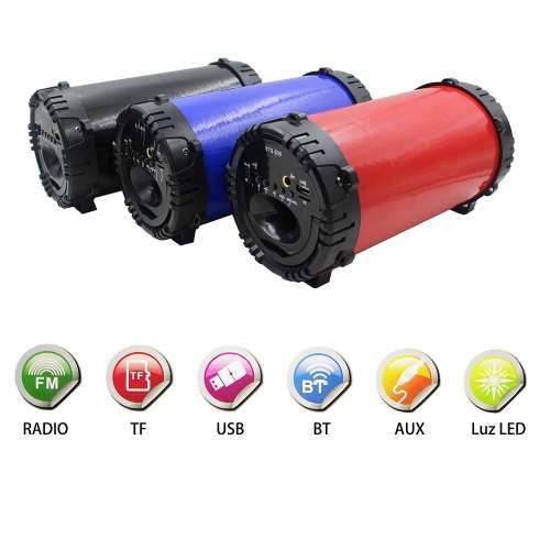 Portable Wireless Bluetooth With Mic Slot Speaker KTS-806A