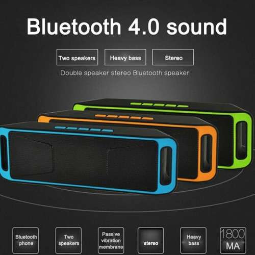 SC208 USB Wireless Bass Bluetooth Speaker