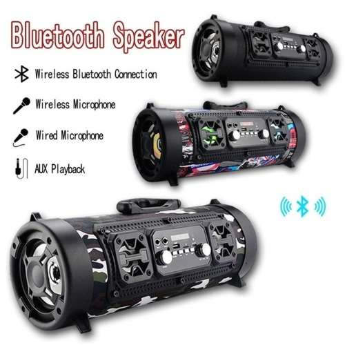 Hot CH-M17 Wireless Bluetooth Portable Speaker With Built- In TF / USB / FM Radio / Bluetooth