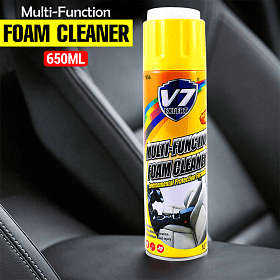 V7 Multi-Purpose Foam Cleaner with Brush Caps 650ML