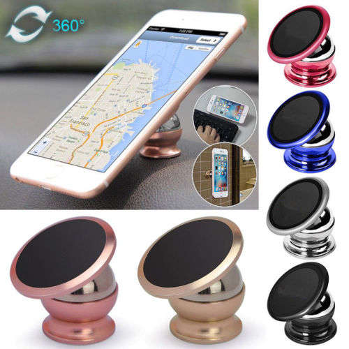 Universal Magnetic Phone Holder With 360°Rotation  for Phone, GPS or Tablet