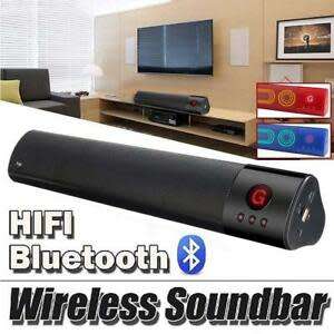 WM-1300 Wireless Bluetooth Portable Speaker HIFI 10W FM TF AUX USB Stereo Sound Bar