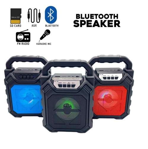 New Outdoor Portable Colorful Led Speaker