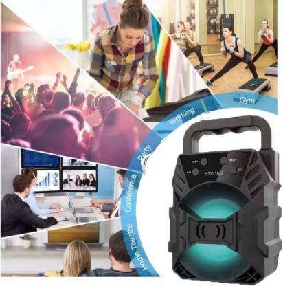 KTX-1057 Bluetooth Speaker HD Audio,USB, Micro SD Card, Compatible with All Smartphone