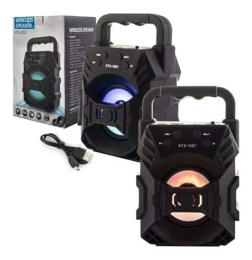 KTX-1057 Bluetooth Speaker HD Audio,USB, Micro SD Card, Compatible with All Smartphone