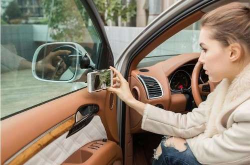 Car Universal Holder with Shock Proof - Black