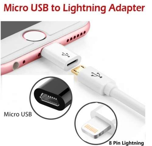 Micro USB to Lightning Adapter