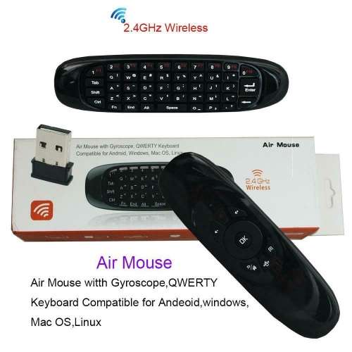 2.4G Wireless Air Mouse C120 Somatic Handle Remote Control For Laptop Set-Top-Boxes Android TV