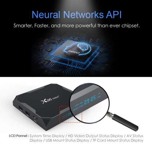 X96 Android 8.1 Mini Smart TV Box 2GB+16GB Quad Core WIFI H.265 4K Media Player