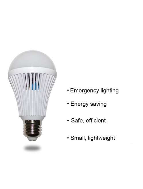 Smart Rechargeable LED 9 Watt Light Bulb 9W E27
