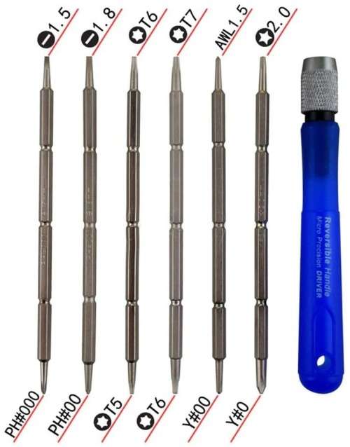 6in1 Repair Tool Set Torx Screwdriver Set For Laptop Phone Watch Tablet PC Repair