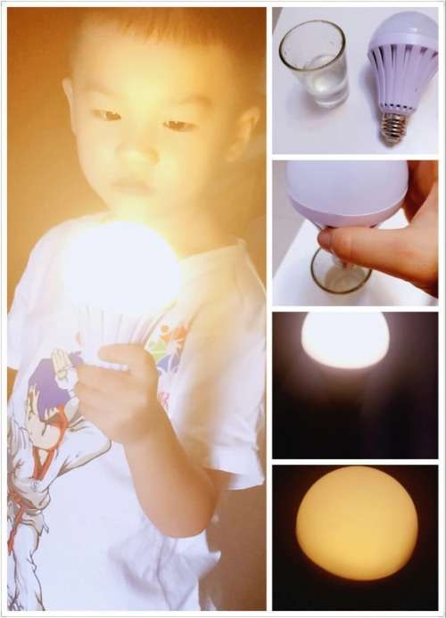 Smart Rechargeable LED 9 Watt Light Bulb 9W E27