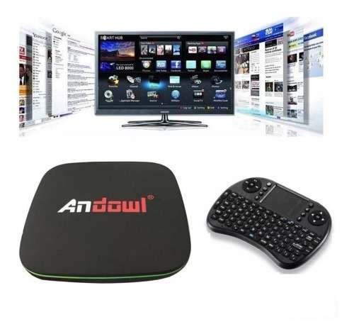 TV BOX LITE 4K 2GB RAM 16 GB ROM ANDROID 8.1 + WIRELESS KEYBOARD