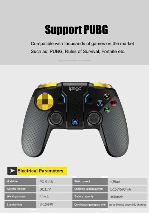 iPega 9118 Bluetooth Gamepad