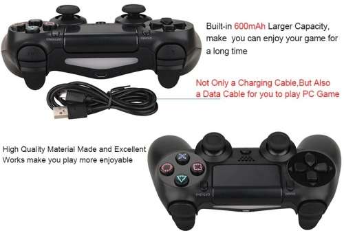 Wireless Bluetooth Game Controller For Sony PS4, Wireless Bluetooth Game Controller