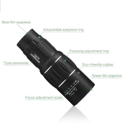 16×52 Waterproof Monocular  Telescope