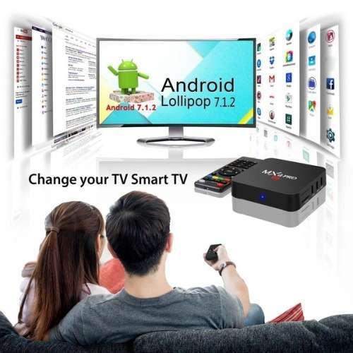 MXQ Android Smart TV Box + Multimedia Keyboard