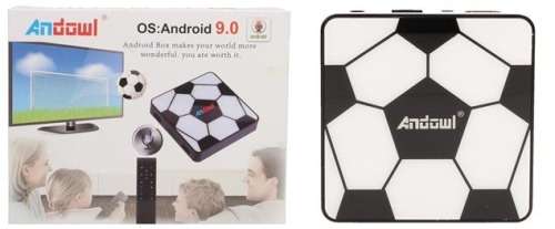 Android TV BOX 9.0 6K Quad Core WiFi 4GB 64GB Q8