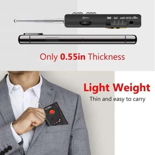 Multi-Detector Full-Range All-Round Detector For Hidden Mini Camera / IP Lens/ GMS / RF Signa