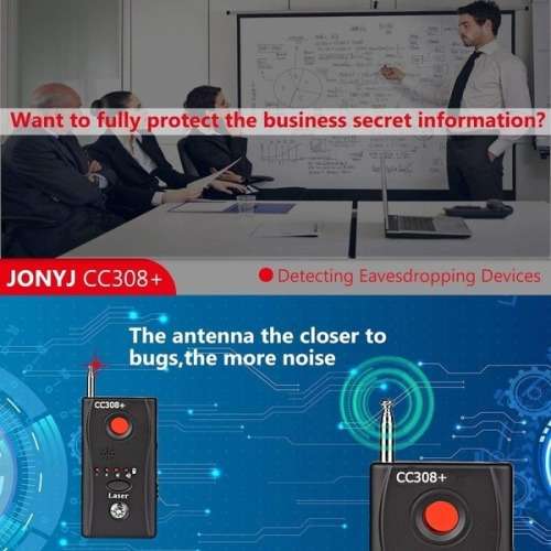 Multi-Detector Full-Range All-Round Detector For Hidden Mini Camera / IP Lens/ GMS / RF Signa