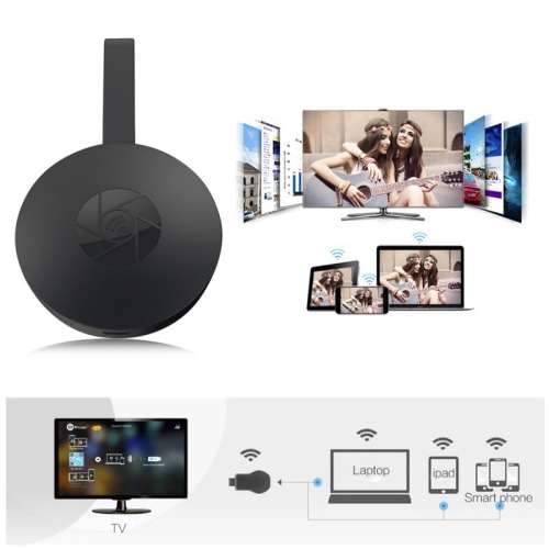 1080P HD Video Streaming Dongle Video Stream Movies, Games From Your Phone,PC To Your TV Projector