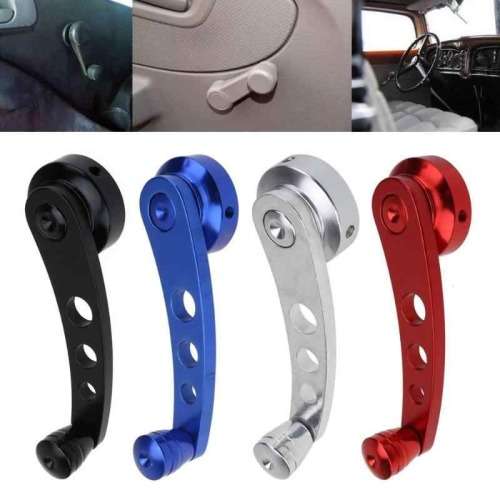 Universal Car Window Handle Aluminum Alloy 2Pcs