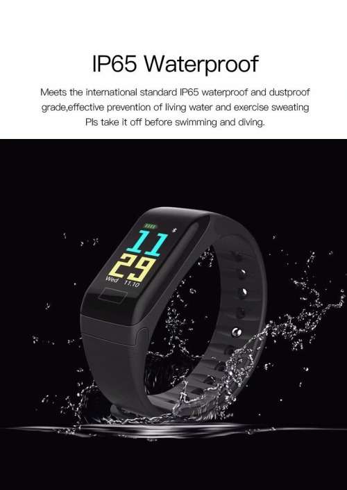 WEARFIT Smart Bracelet Waterproof Fitness Activity Watch