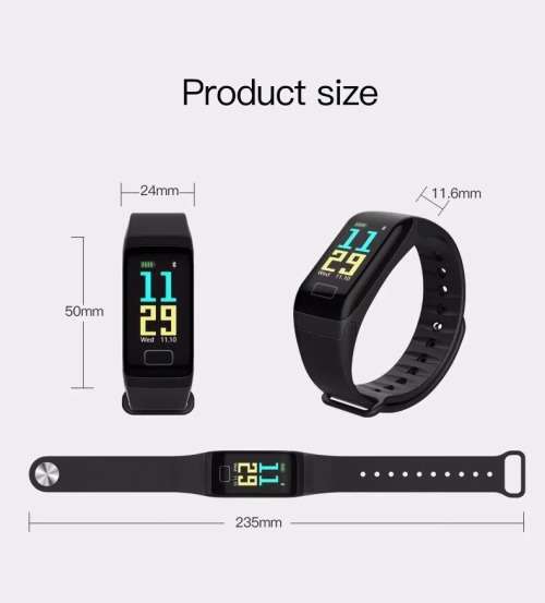 WEARFIT Smart Bracelet Waterproof Fitness Activity Watch