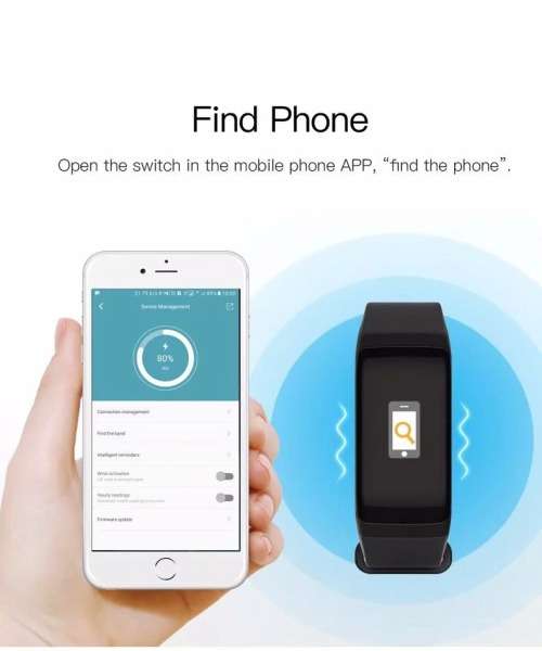 WEARFIT Smart Bracelet Waterproof Fitness Activity Watch