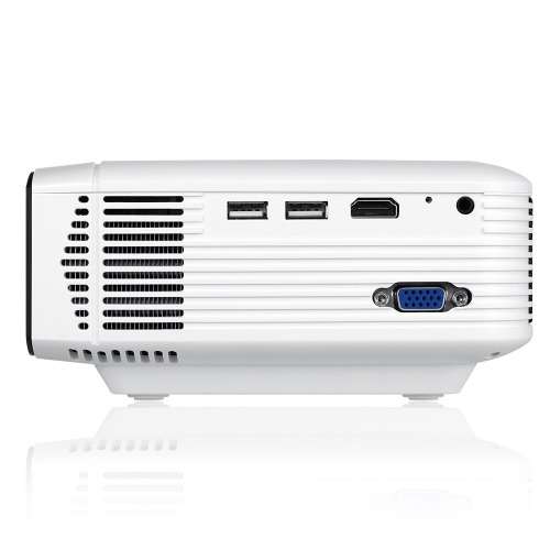 WiFi Projector Compatible with Smartphones, Fire TV Stick,Tv Boxes, PS4, Laptop PC