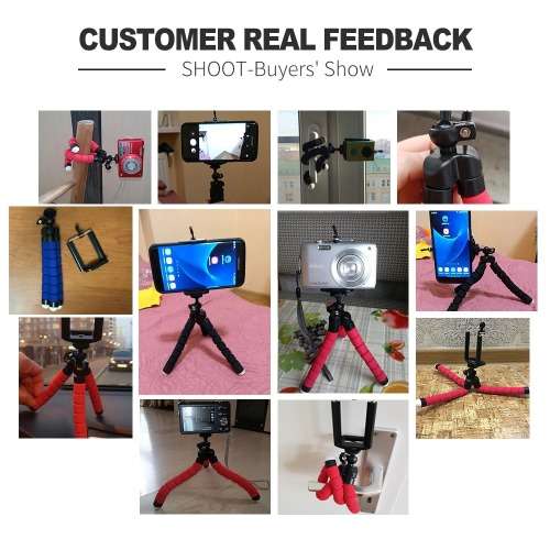 Flexible Cell Phone And Camera Tripod