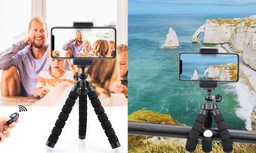 Flexible Cell Phone And Camera Tripod