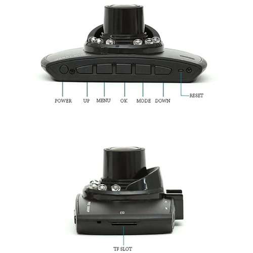 Wide Angle Full HD 1080P Car DVR Recorder