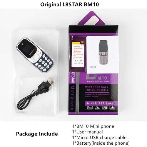 BM10 Dual Sim Super Small Phone