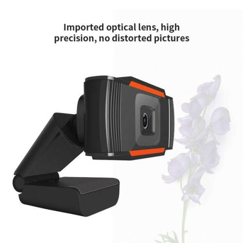 USB 2.0 Computer Camera Live Webcam HD 720P with Microphone