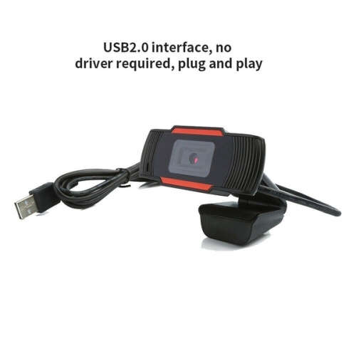 USB 2.0 Computer Camera Live Webcam HD 720P with Microphone