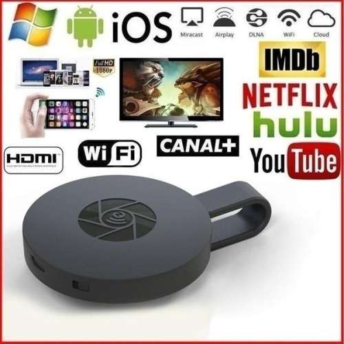 Video Streaming Dongle Video Stream Movies, Games From Your Phone,PC To Your TV Projector