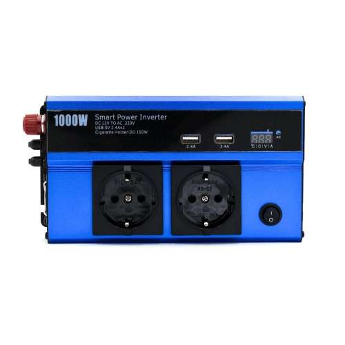 Smart Power Inverter 1000w 12V - AC 220V