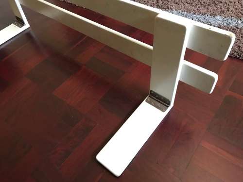 Bed Guard Rail (White, Wooden)