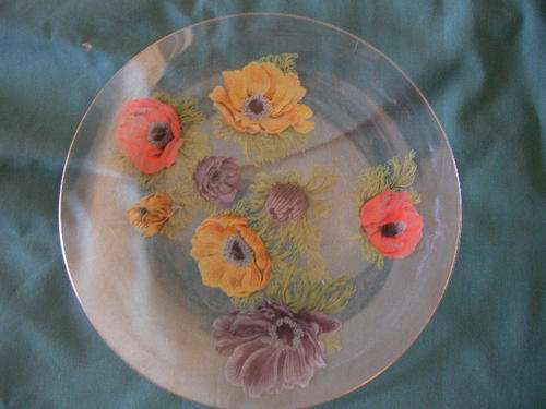 Collectable glass plate  - FREE GIFT INCLUDED