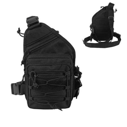 Tactical shoulder bag holster military sling bag hunting chest bag new