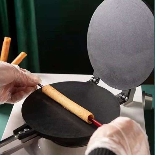 Ice Cream Waffle Cone Maker Ice Cream Cone Pan Crepe Maker Crispy Pan