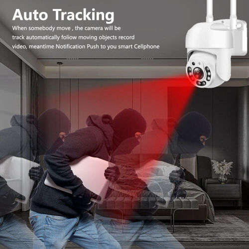 Wireless Camera WiFi PTZ IP Camera Home Surveillance Security 1080P