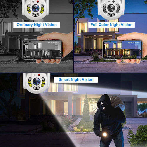 Wireless Camera WiFi PTZ IP Camera Home Surveillance Security 1080P