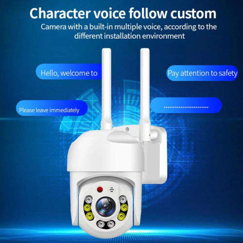 Wireless Camera WiFi PTZ IP Camera Home Surveillance Security 1080P