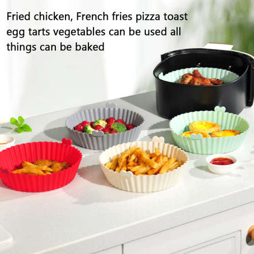 Nonstick Silicone Baking Mold Reusable Pan Pizza Cake Tray Microwave Baking Dish